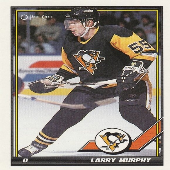 Larry Murphy Pittsburgh Penguins NHL Hockey Card Collection  - 6 Card Set - Picture 3 of 7